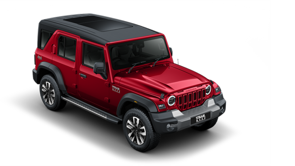 2024 Mahindra Thar ROXX on Road Price In Raipur